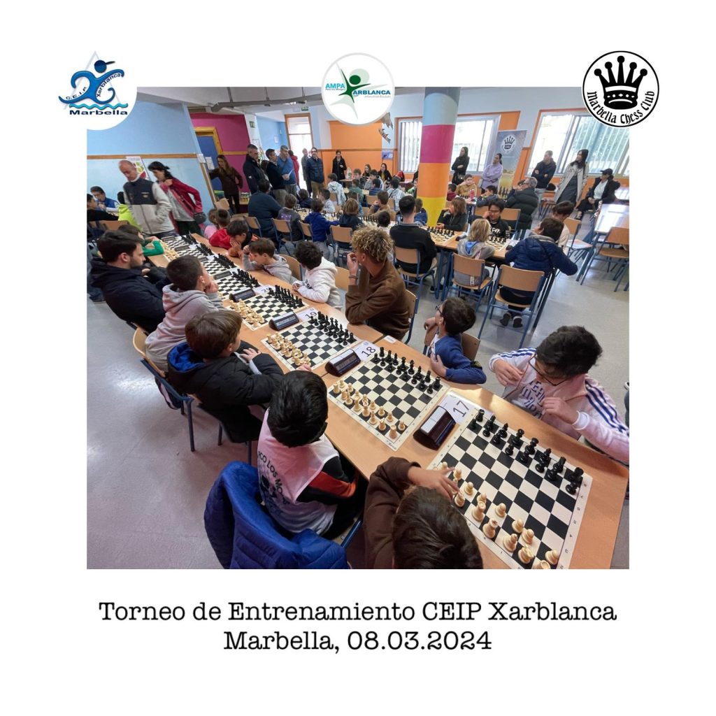 Torneo Ajedrez CEIP Xarblanca Marbella Chess Club Promoción