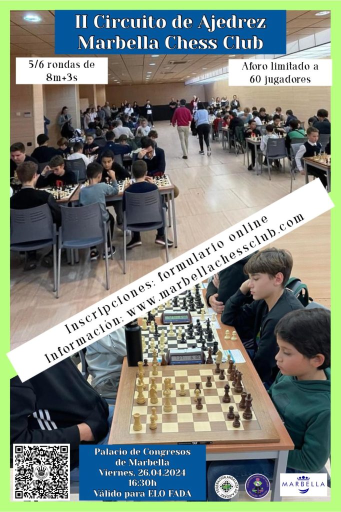 II Circuito Ajedrez Marbella Chess Club Ajedrez Base Promocion