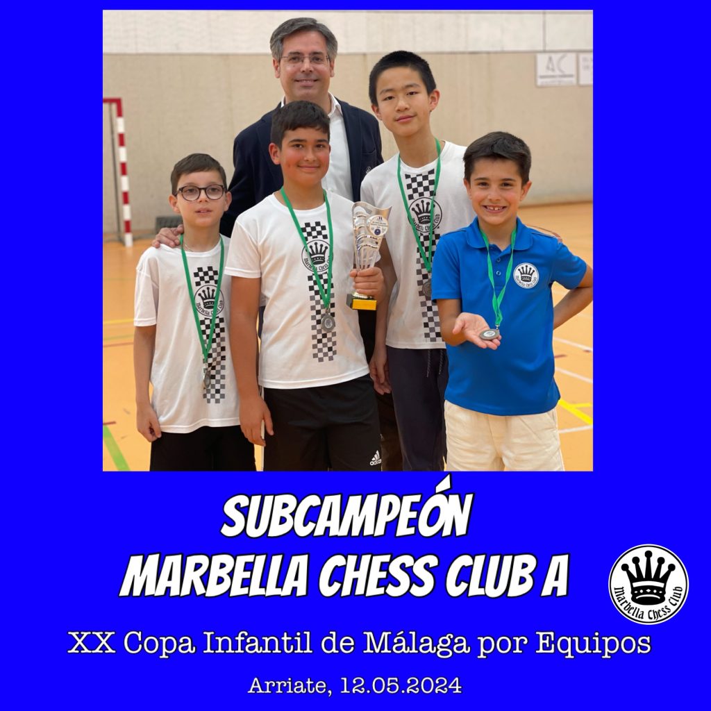 Copa Infantil de Ajedrez por Equipos Diputación de Malaga 2024