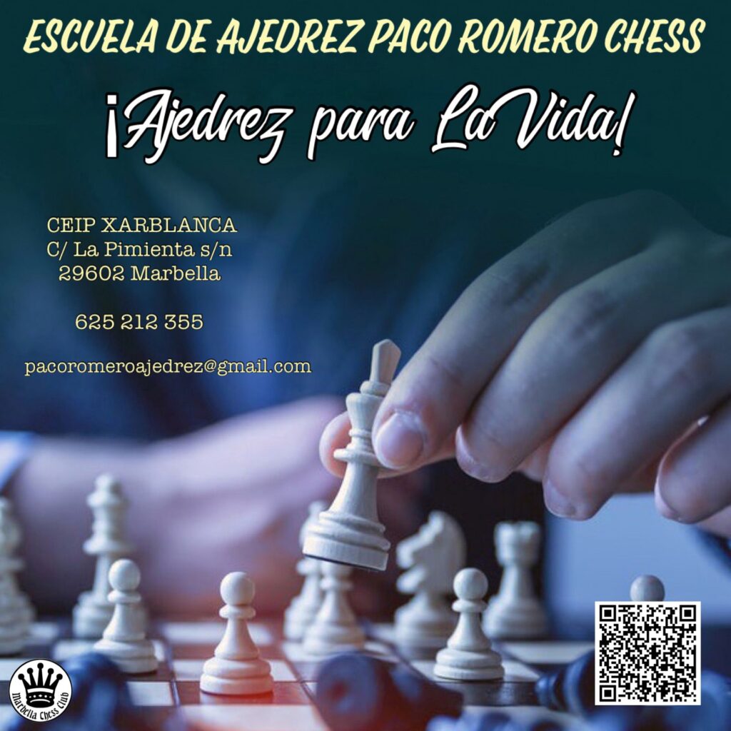 Ajedrez Para La Vida Paco Romero Chess Marbella Chess Club