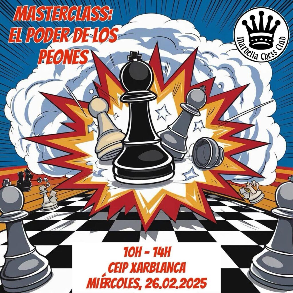 Masterclass Ajedrez Marbella Chess Club Paco Romero 2025