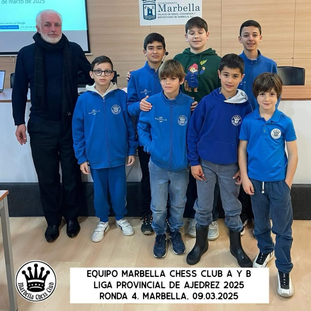 Liga Provincial Ajedrez Marbella Chess Club 2025 Delegación Malagueña Ajedrez