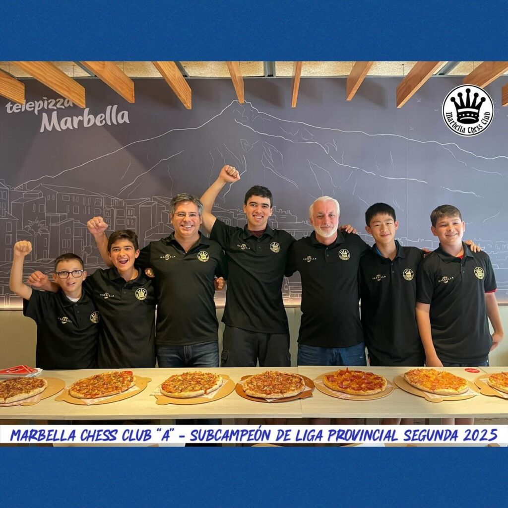 Marbella Chess Club Equipo Competición Liga Provincial 2025 Ajedrez