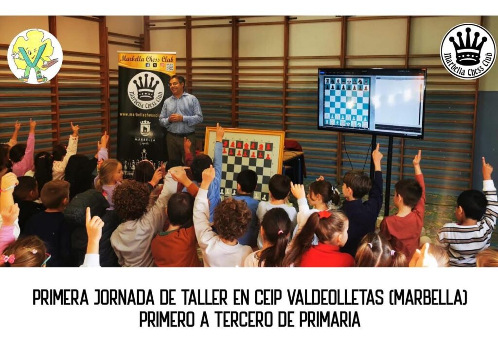 Ajedrez Escolar Marbella Chess Club CEIP Valdeolletas