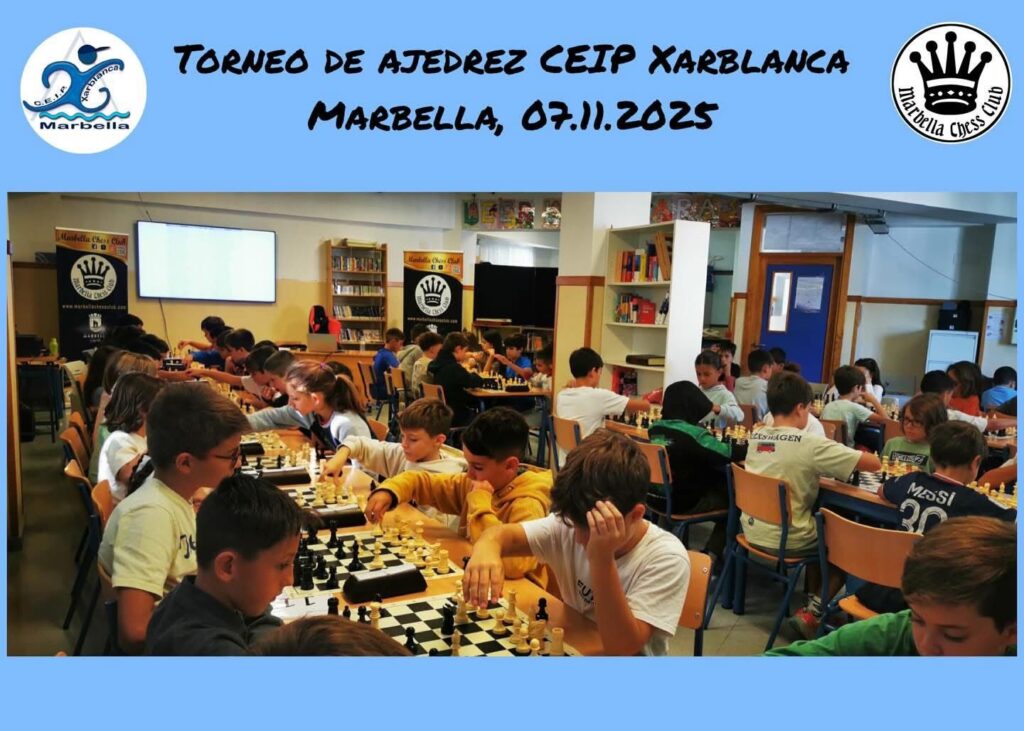 Ajedrez Escolar Marbella Chess Club CEIP Xarblanca