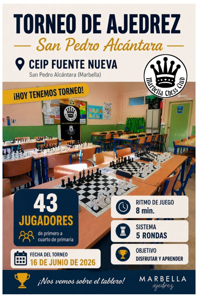 Marbella Chess Club Ajedrez Escolar 